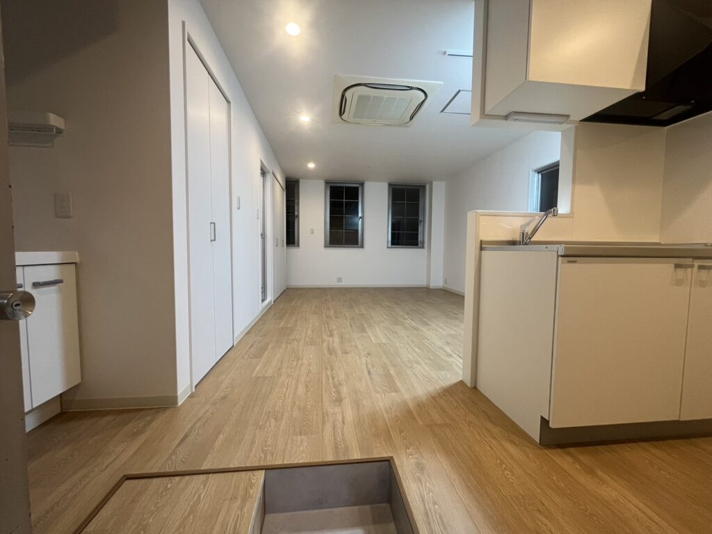 大阪市中央区｜店舗から住居仕様へ、水回り・内装の改装工事